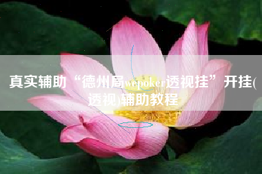 真实辅助“德州局wepoker透视挂”开挂(透视)辅助教程